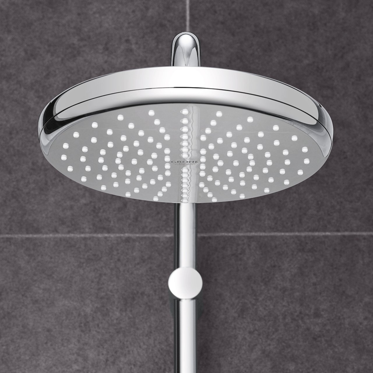 Grohe Tempesta Cosmopolitan System 250 Duschsystem: Chrom Glänzend