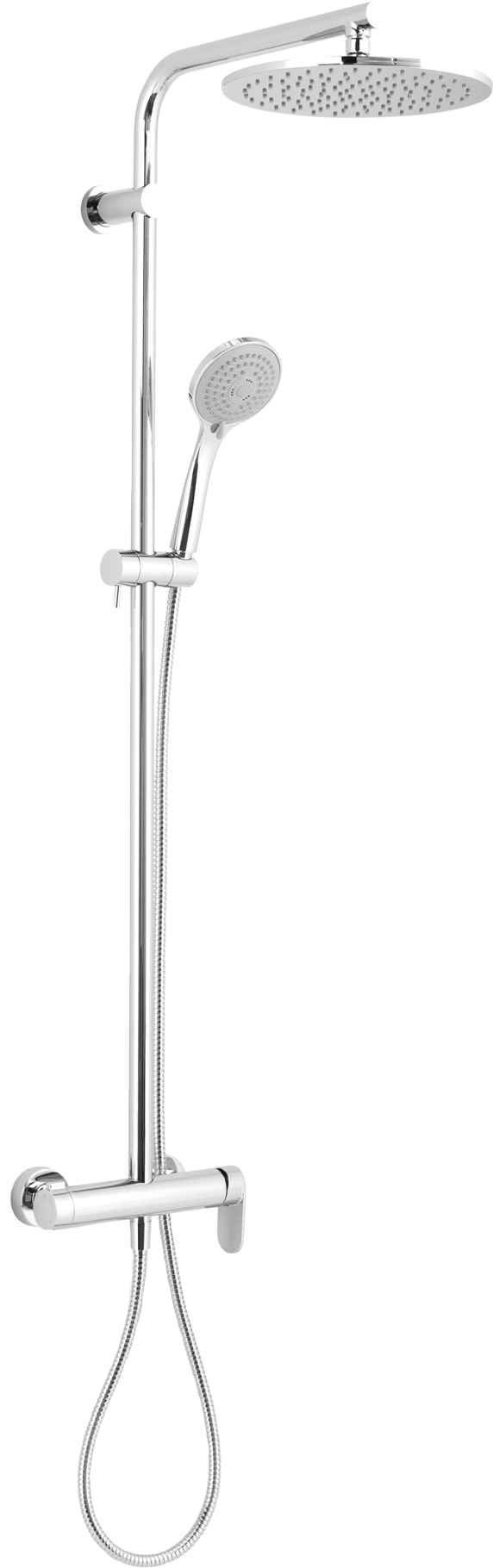 Blaufoss Coony 250 colonne de douche de pluie  chrome brillant