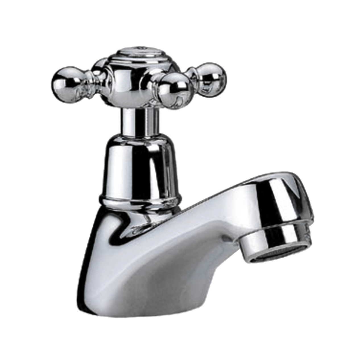 Linie Retro koudwaterkraan chroom