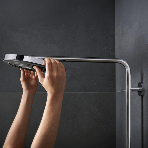 Hansgrohe Pulsify S260 Puro thermostatische kraan regendoucheset glanzend chroom