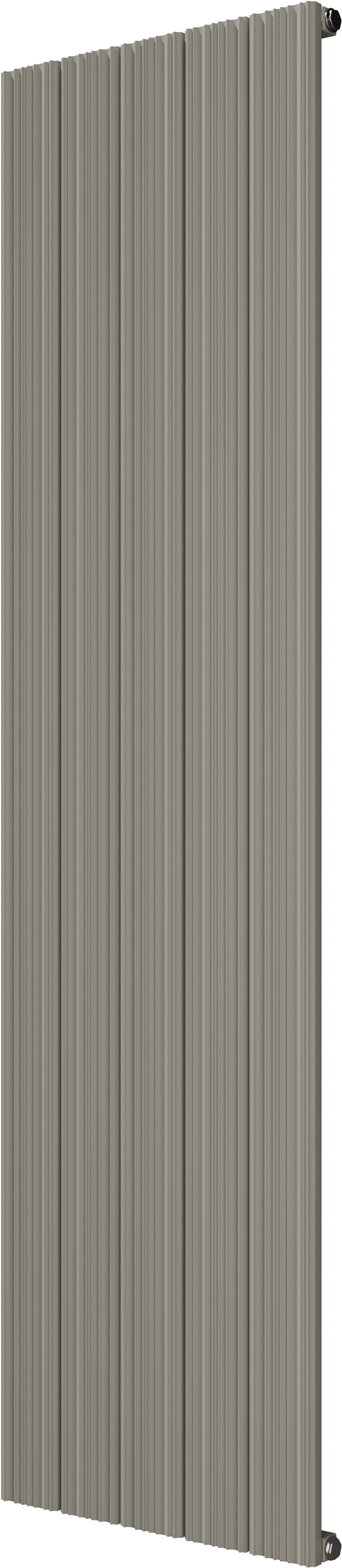 Vipera Mares enkele handdoekradiator 47 x 180 cm centrale verwarming zijdegrijs zij- en middenaansluiting 1315W