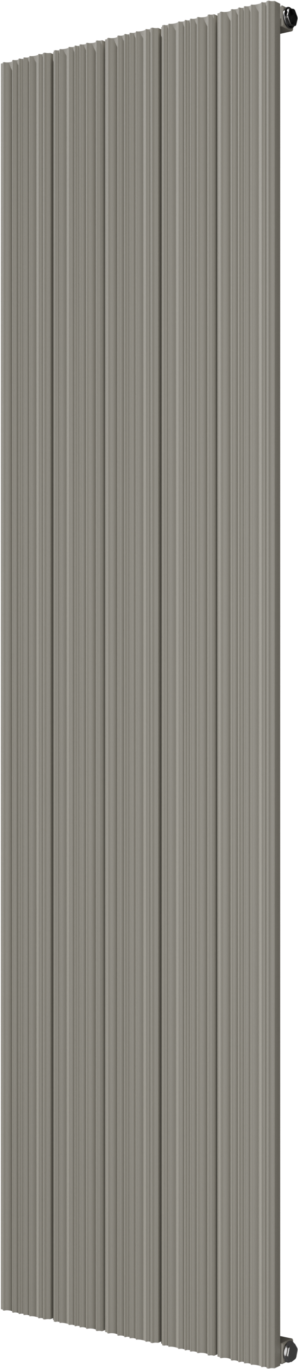 Vipera Mares sèche-serviettes simple 47 x 180 cm chauffage central soie grise raccordements latéral et central possibles 1315W