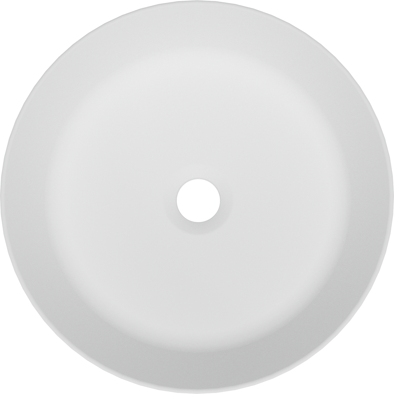 Storke Cona waskom matte Solid Surface rond Ø 36 cm