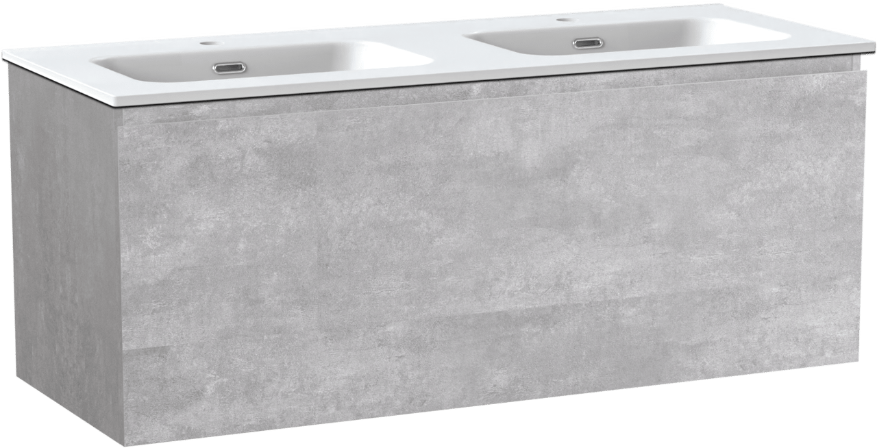 Linie Lado meuble salle de bains avec lavabo Baro