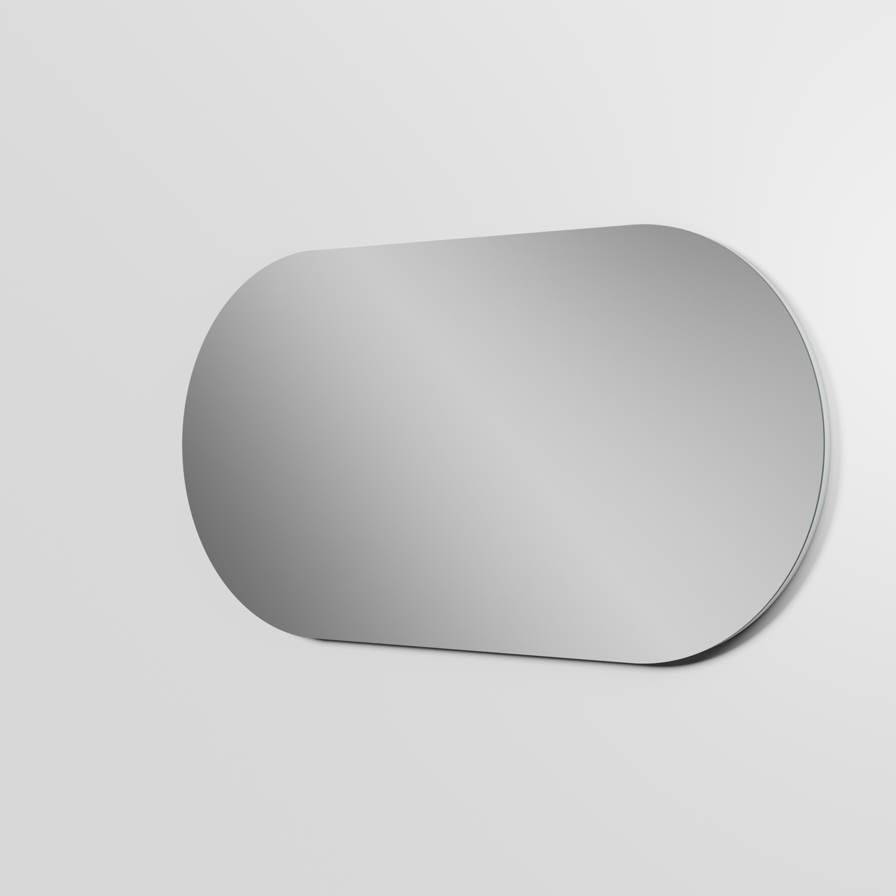 Balmani Cloud miroir ovale lumineux et anti-buée 130 x 65 cm