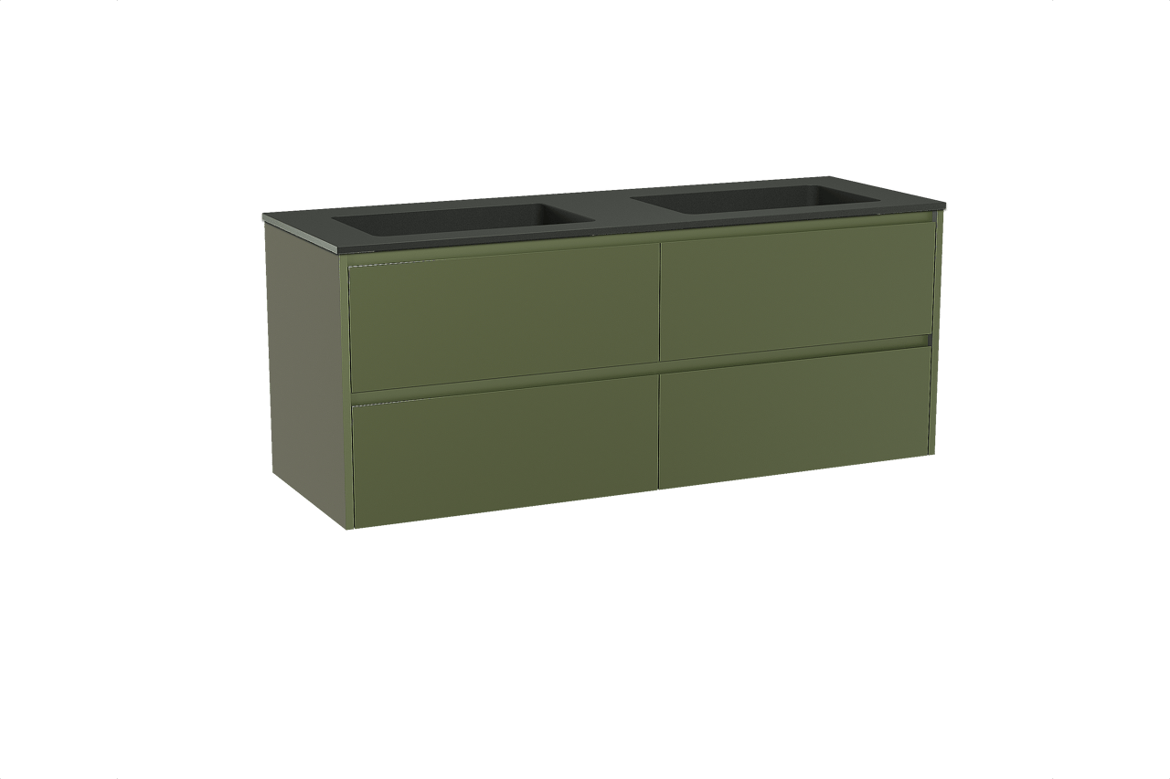 Storke Seda Badmöbel Set mit Scuro Waschtisch