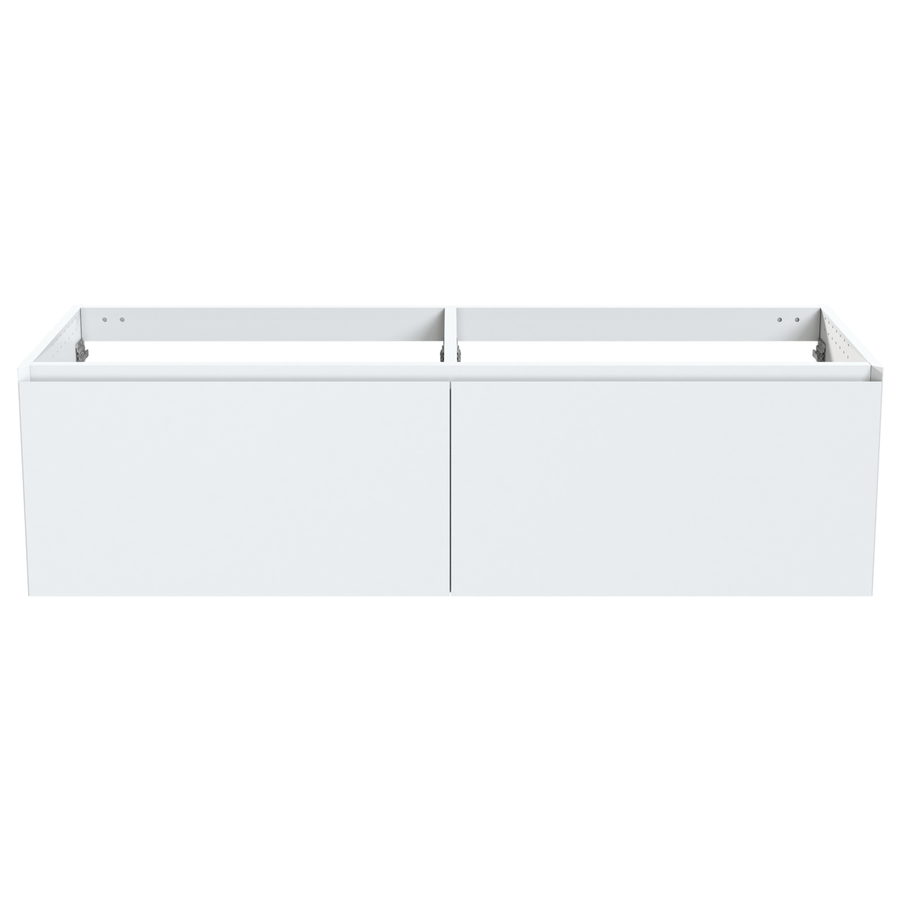 Balmani Idra meuble sous-vasque suspendu 180 x 55 cm blanc mat 4 tiroirs