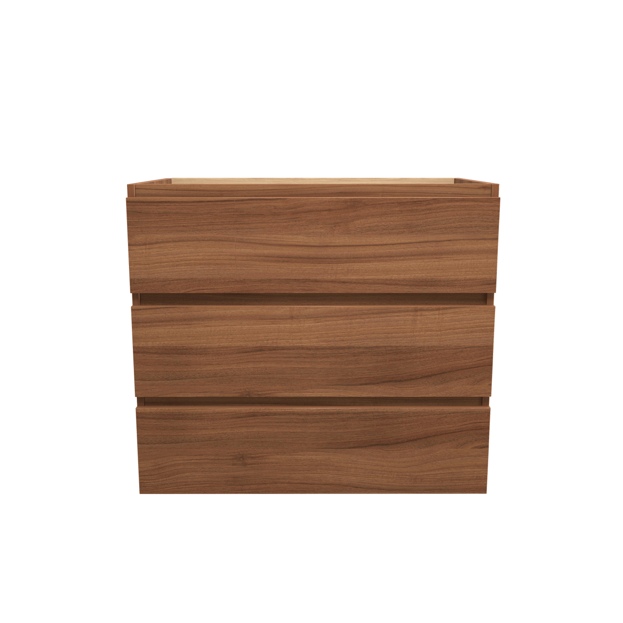 Balmani Lucida staande wastafelonderkast 90 x 55 cm notelaar 3 lades