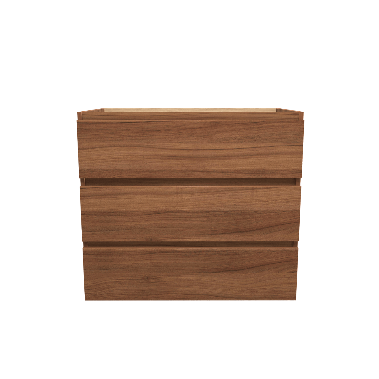 Balmani Lucida staande wastafelonderkast 90 x 55 cm notelaar 3 lades