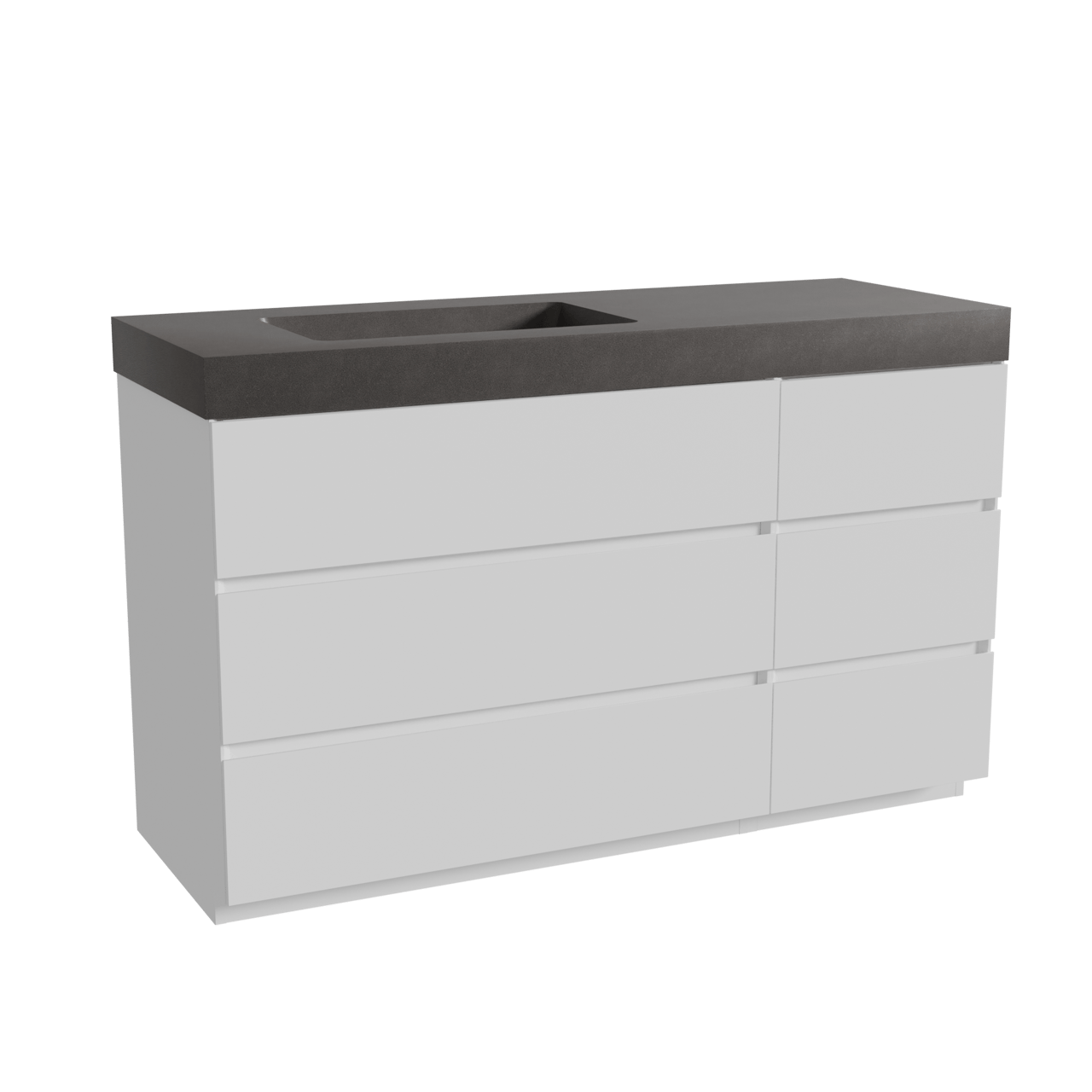 Storke Edge badkamermeubel met Scuro High Wastafel