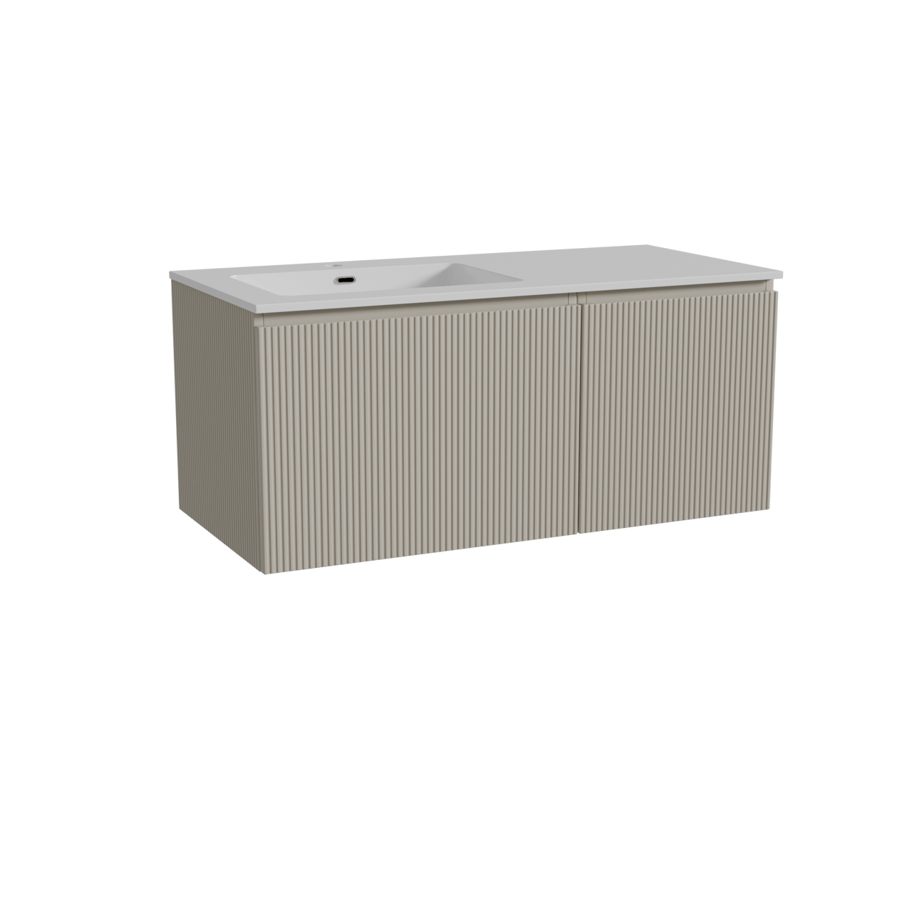 Storke Ribs badkamermeubel met Diva wastafel