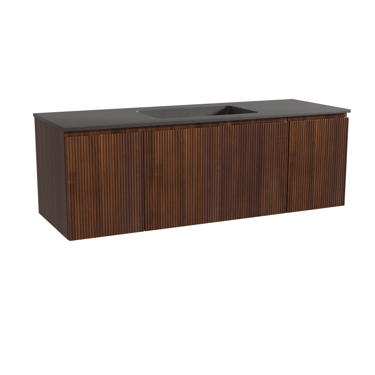 Storke Ribs badkamermeubel met Scuro Wastafel