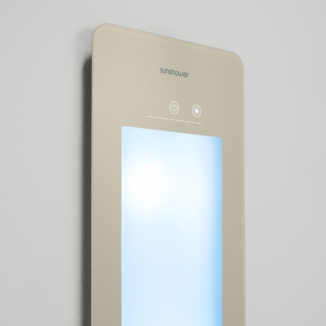 Sunshower Plus L Infrarood en UV Inbouw sand white