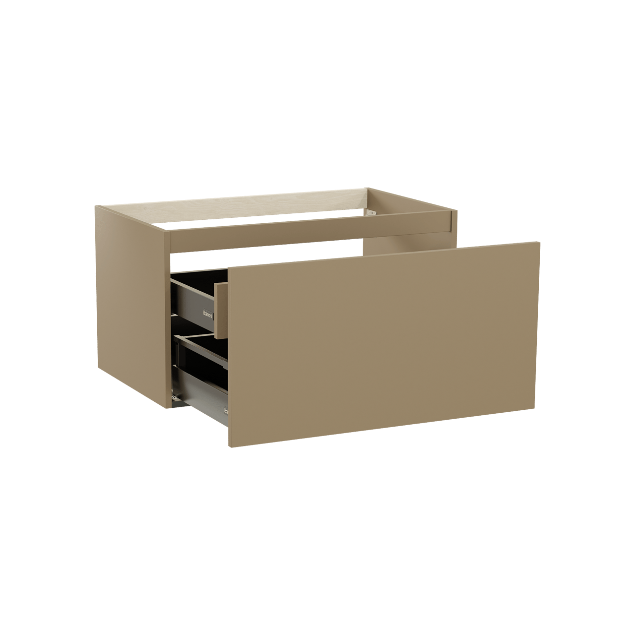 Balmani Sfera meuble sous-lavabo suspendu 90 x 55 cm Dune 2 tiroirs