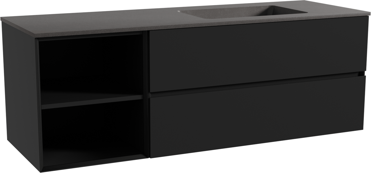 Storke Edge badkamermeubel met Scuro wastafel