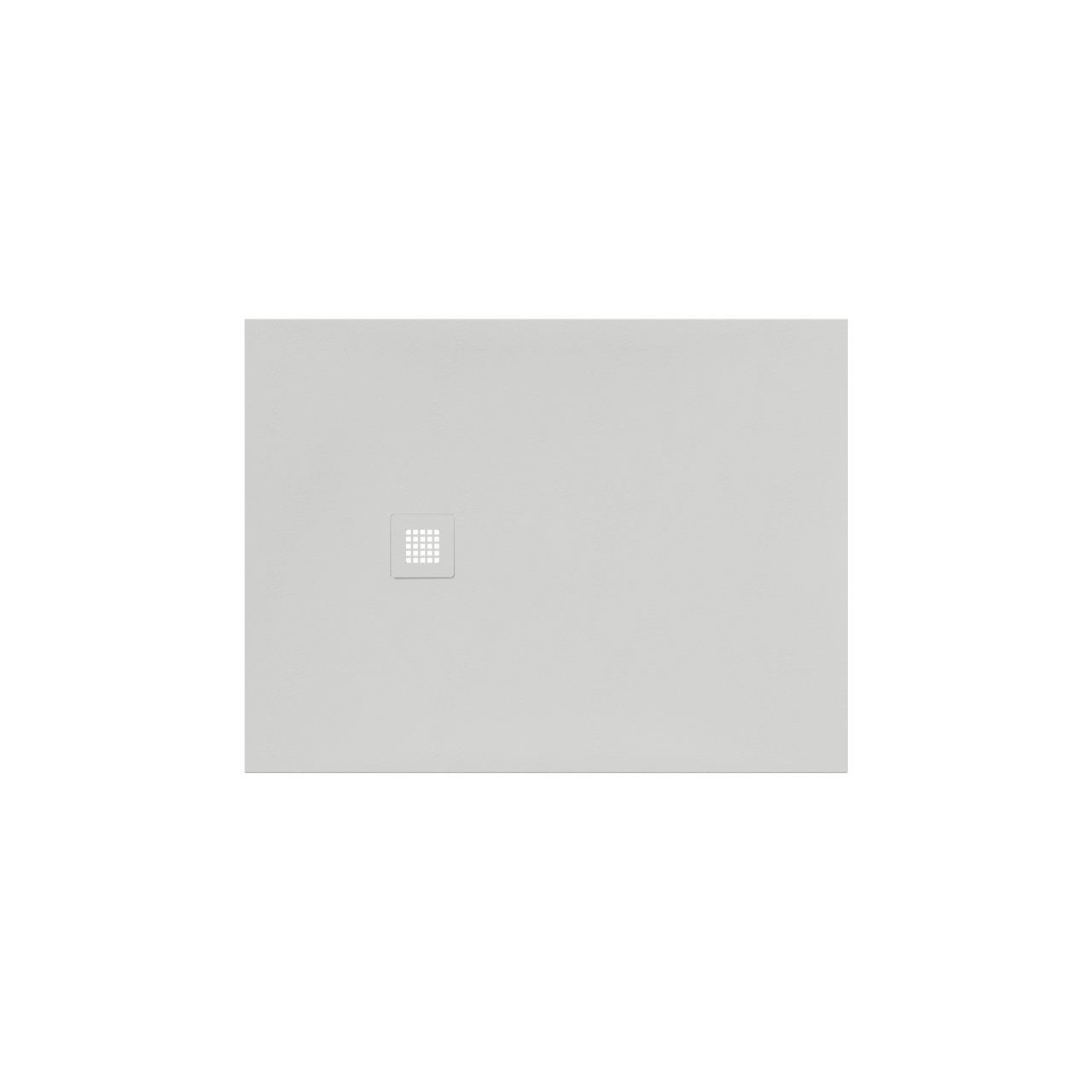 Luca Varess Classy duschwanne 120 x 90 cm marmorkomposit weiß matt rockstruktur