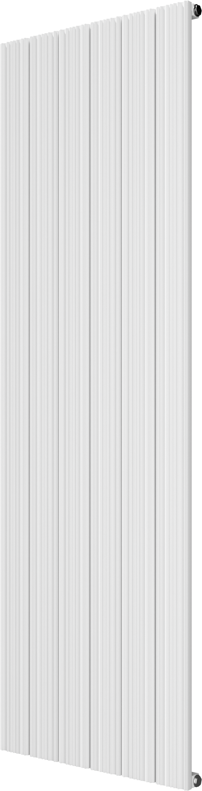 Vipera Mares enkele handdoekradiator 56,5 x 180 cm centrale verwarming mat wit zij- en middenaansluiting 1539W