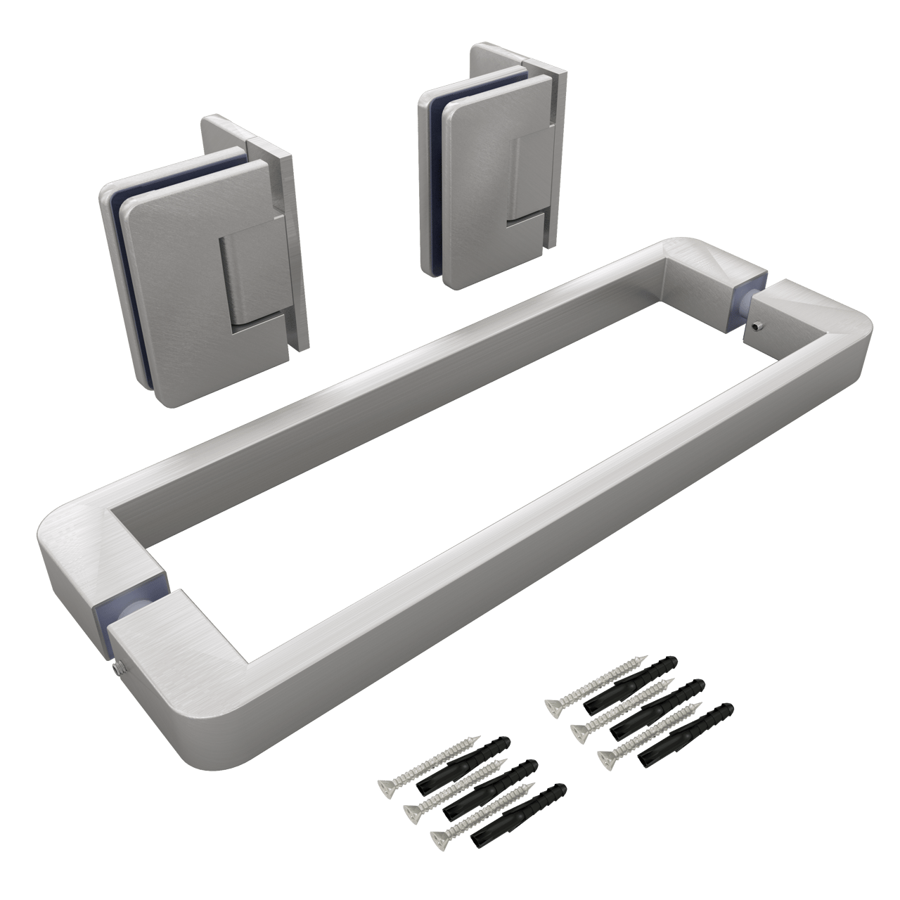 Balmani Modular douchedeur scharnieren en greep Brushed inox