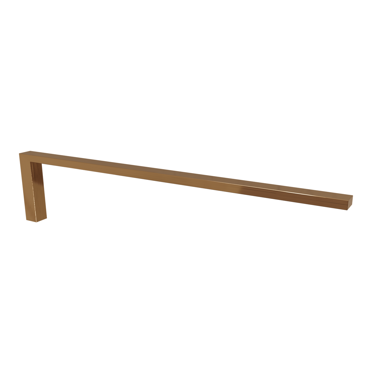 Blaufoss Noma handdoekhouder Brushed Rosegold 41cm