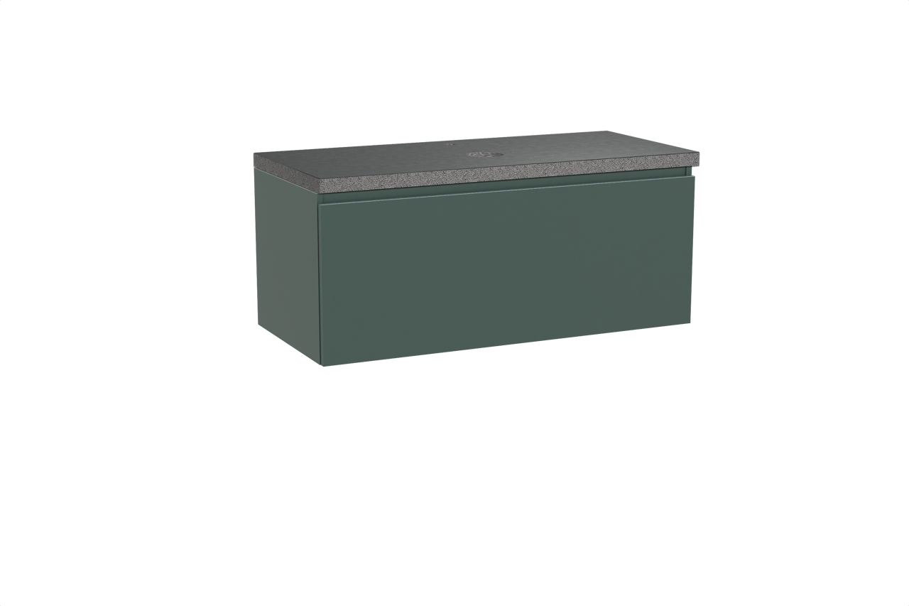 Balmani Sfera Badmöbel Set mit Rock Waschtischplatte für Aufsatzwaschbecken