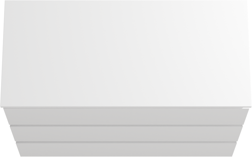 Linie Lado freistehendes Möbelstück Set: 100 x 46 cm, Weiß matt, mit Lado Einzel- oder Doppel Waschtischplatte, Marmorkomposit Weiß glänzend