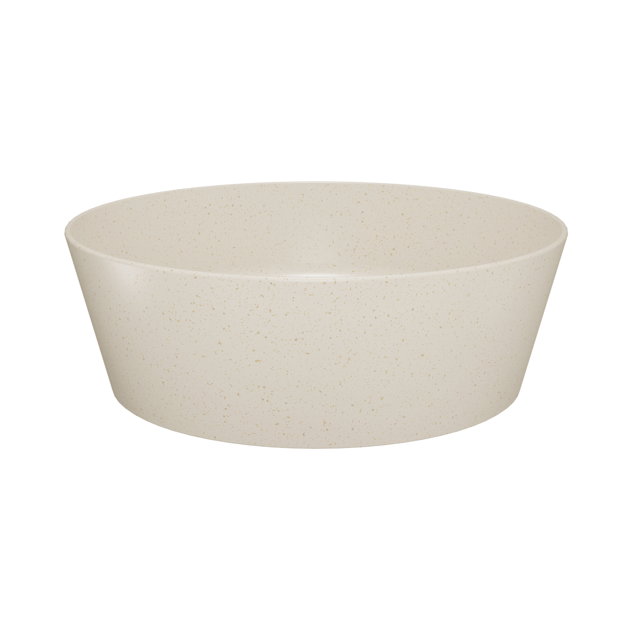 Storke Cona waskom beige granita solid surface rond Ø 36 cm