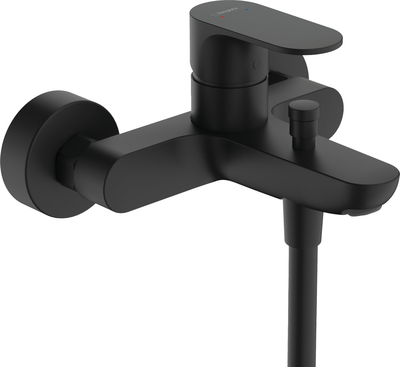 Hansgrohe Rebris S Mischarmatur Badewannenarmatur Schwarz Matt