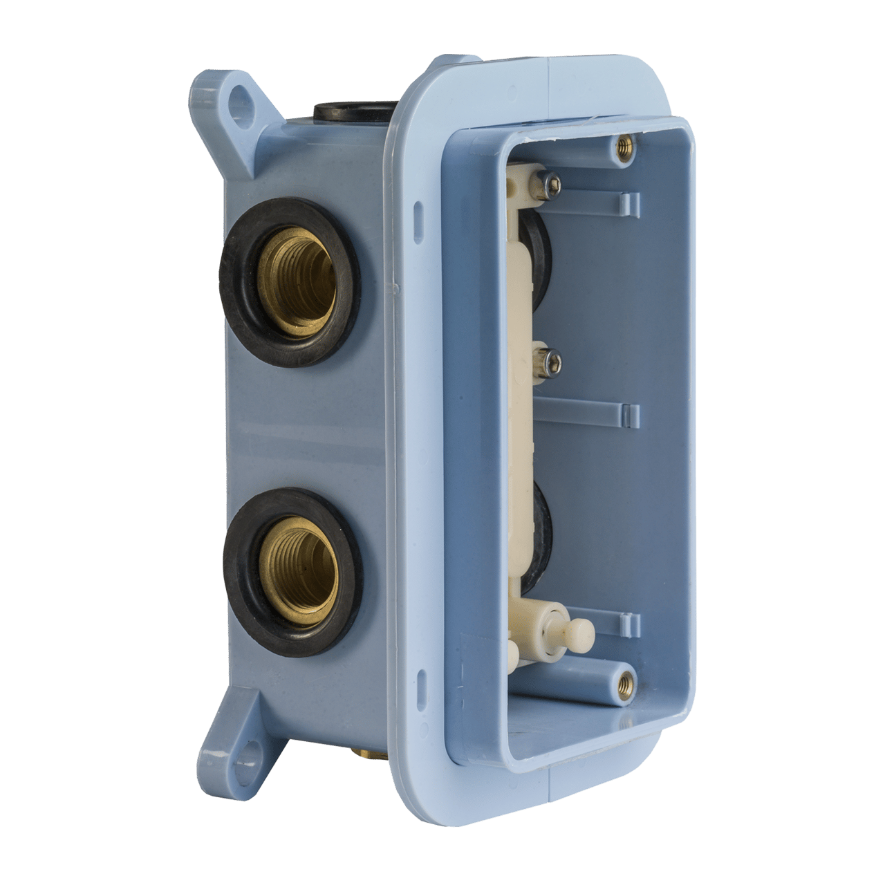 Blaufoss Smartbox de Luxe thermostat de douche encastré 2 fonctions chrome brillant