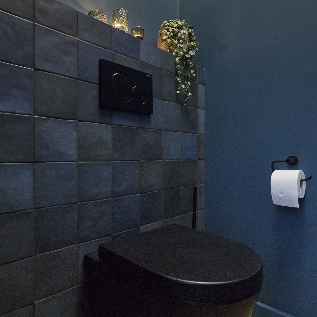 Sigma01 plaque de commande Noir Brillant pour UP320 ou UP720 bâti-support