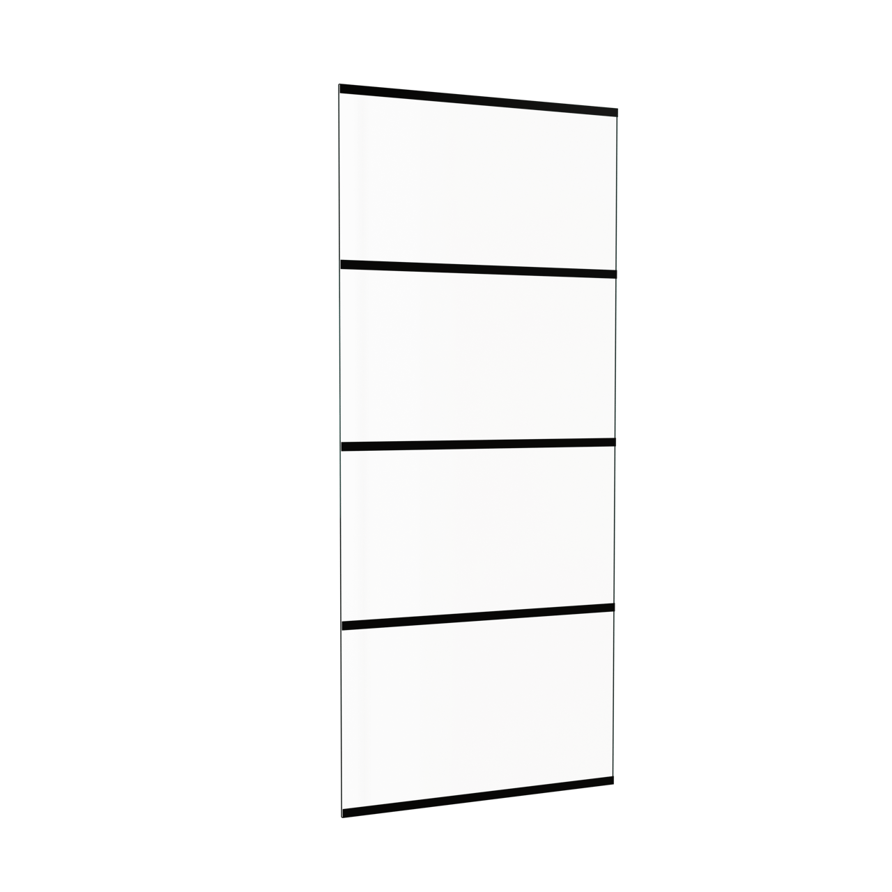 Balmani Senses Design Seitenwand 80 cm x 210 cm Lined Glas