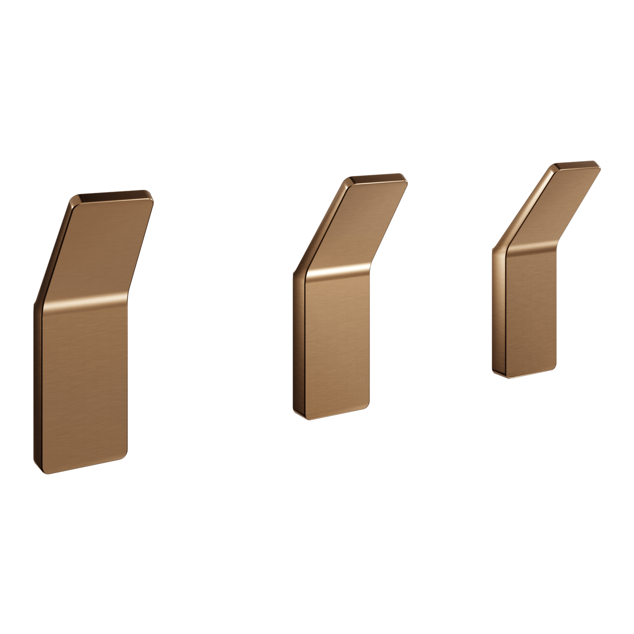 Balmani Amo set haakjes 3 stuks Brushed Rosegold