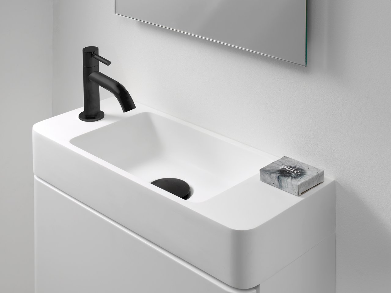 Santeg Unidrainer MX crepine niet afsluitbaar zwart