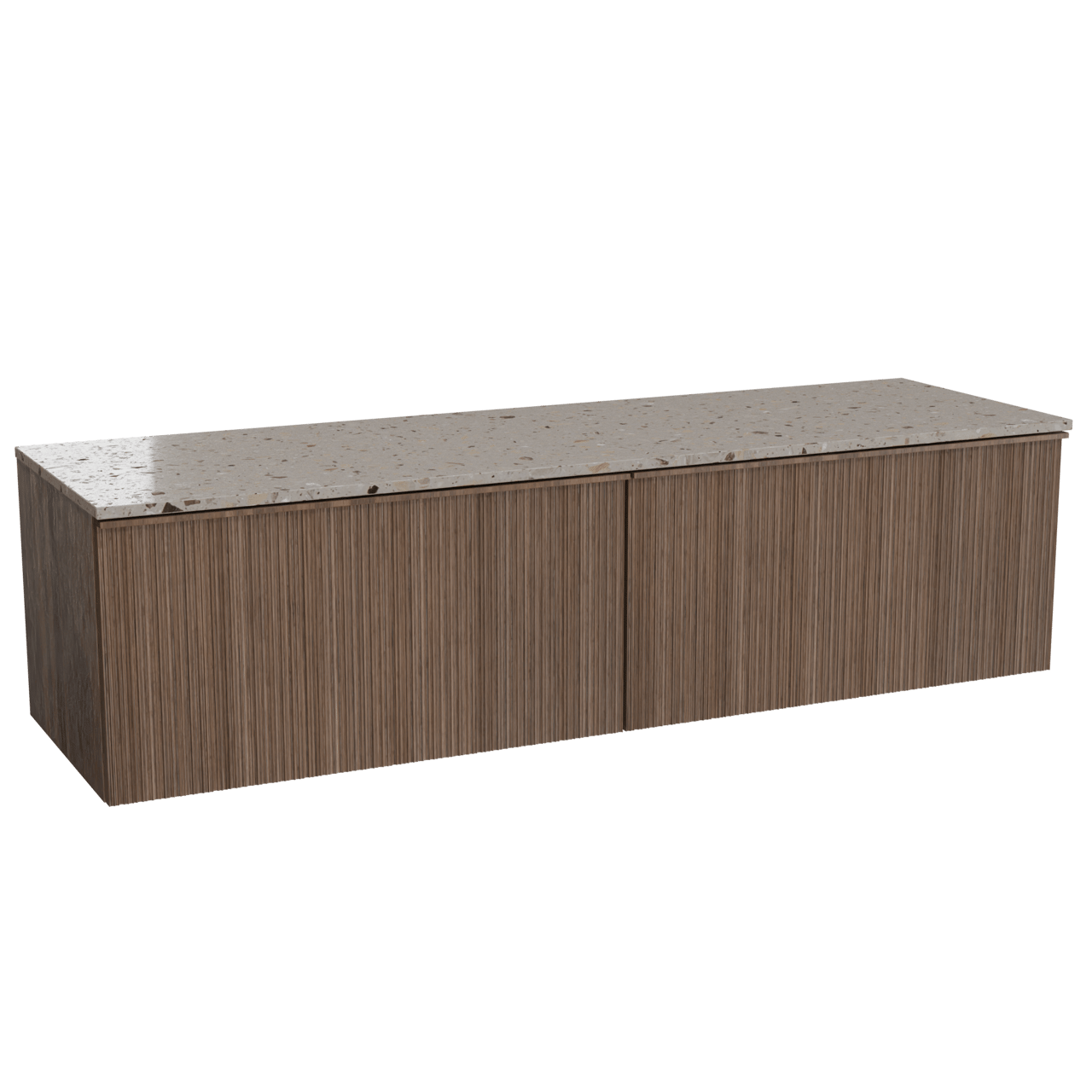 Balmani Forma meuble salle de bains avec tablette pour vasques Stretto