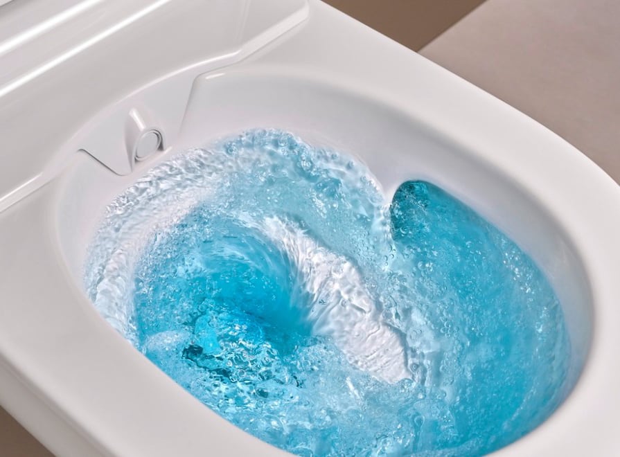 Geberit Aquaclean Alba Dusch-WC: Weiß Glänzend, spülrandlos