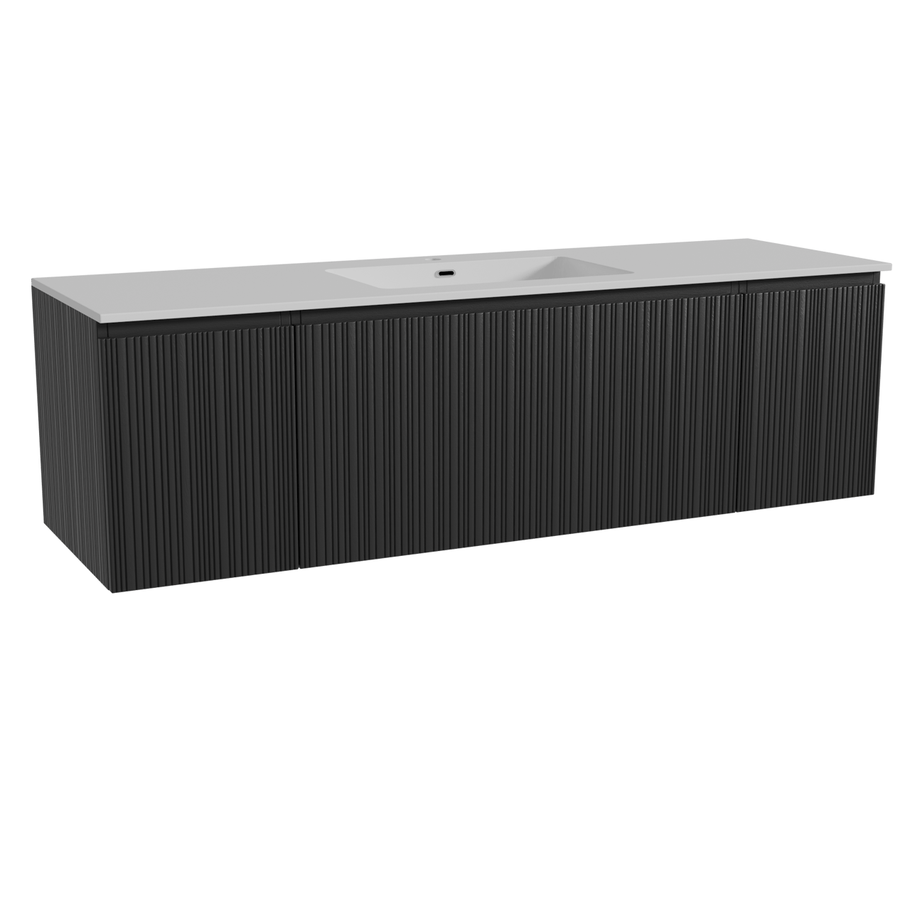 Storke Ribs Badmöbel Set mit Diva Waschtisch