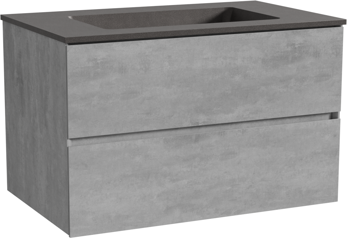 Storke Edge badkamermeubel met Scuro wastafel