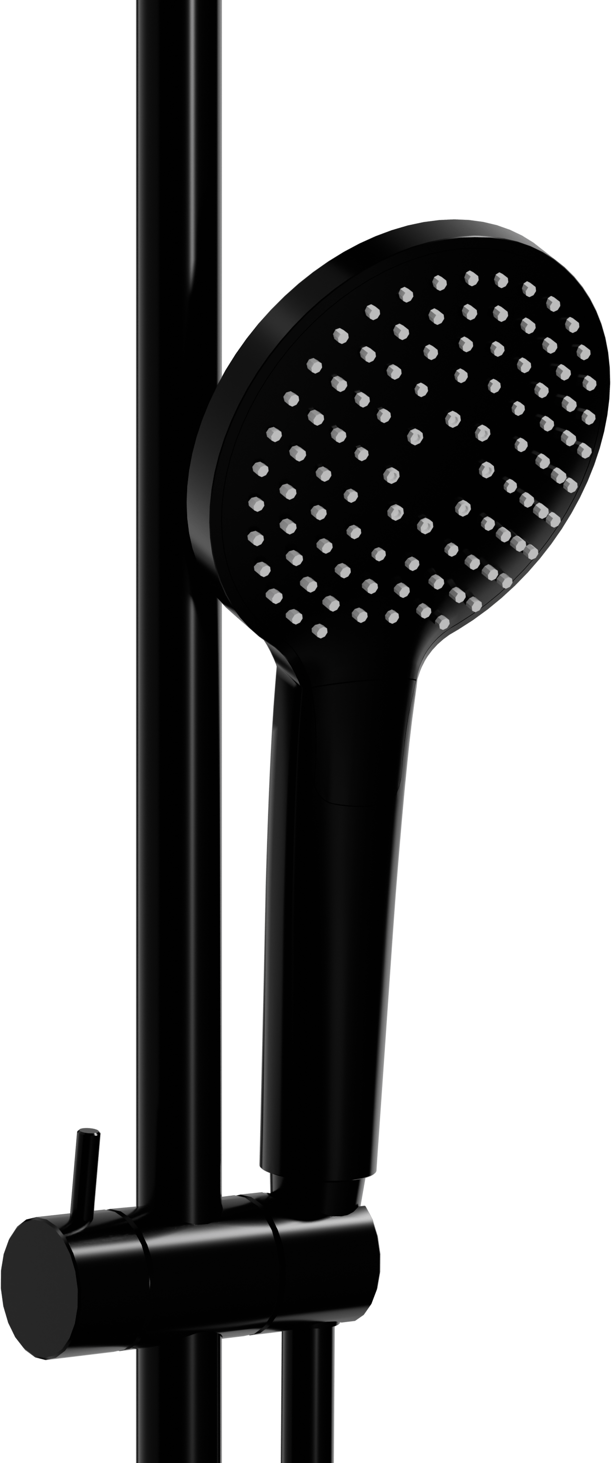 Blaufoss Round 300 colonne de douche de pluie mitigeur Noir Mat