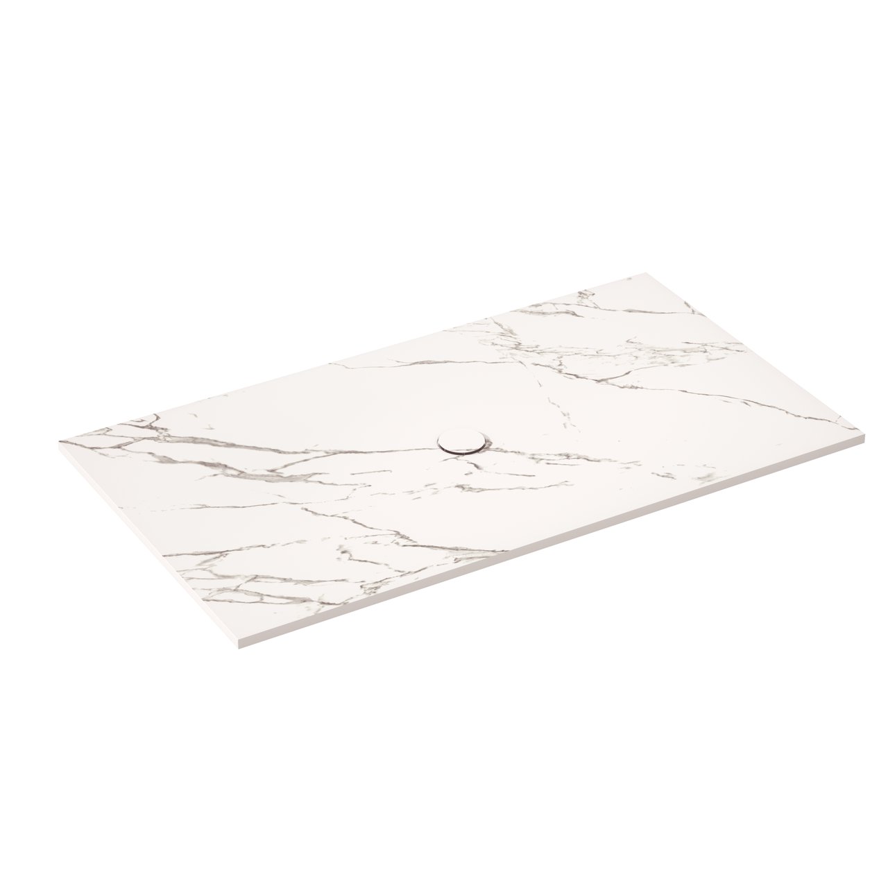 Balmani Studio receveur de douche 160 x 90 cm céramique Calacatta