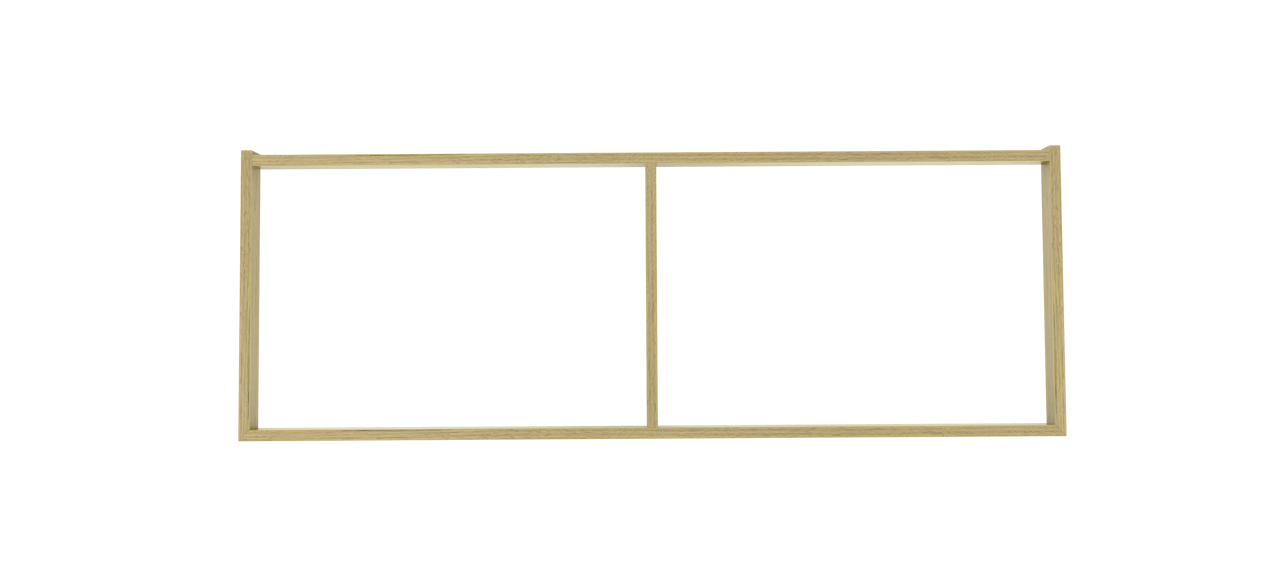 Balmani Lucida socle pour meuble sous-vasque chêne vieilli 135 x 55 cm