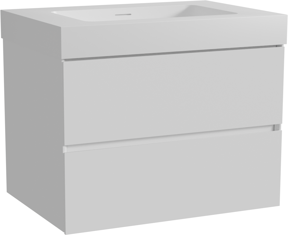 Storke Edge badkamermeubel met Mata High wastafel