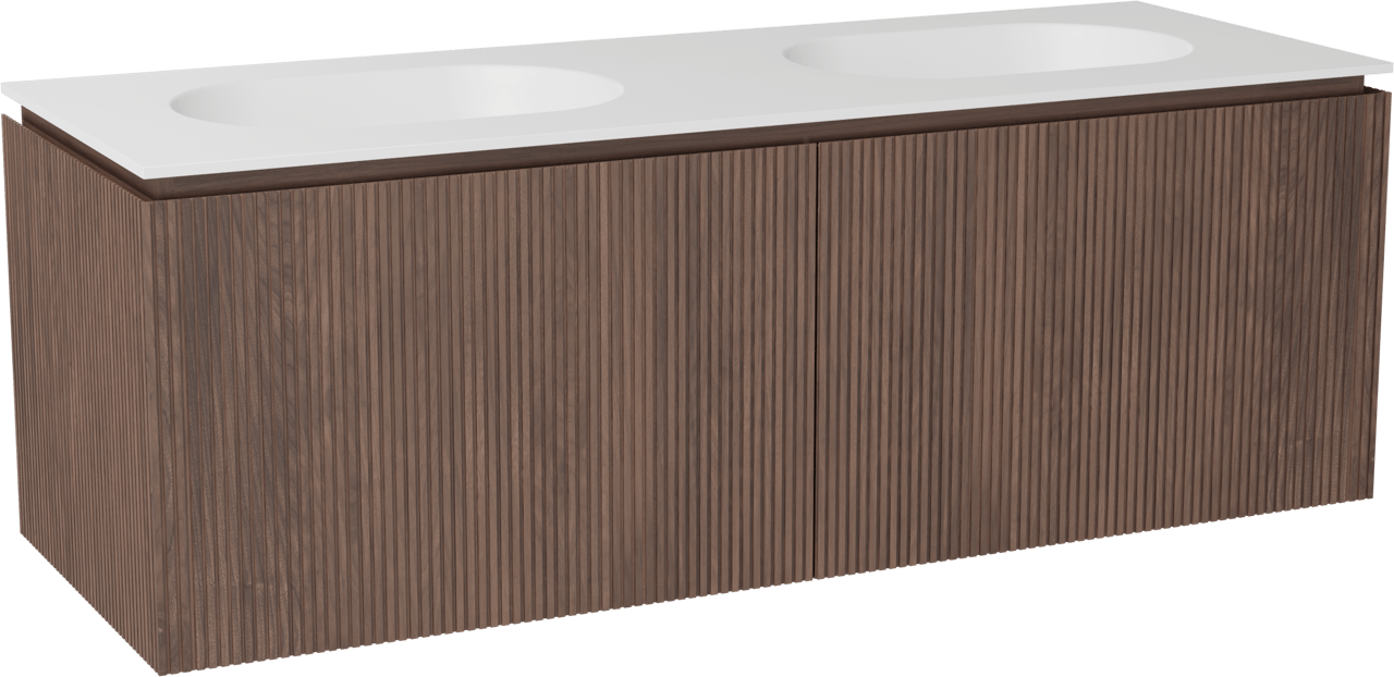 Balmani Eclips Badmöbel Set mit Tablo Oval Waschtisch