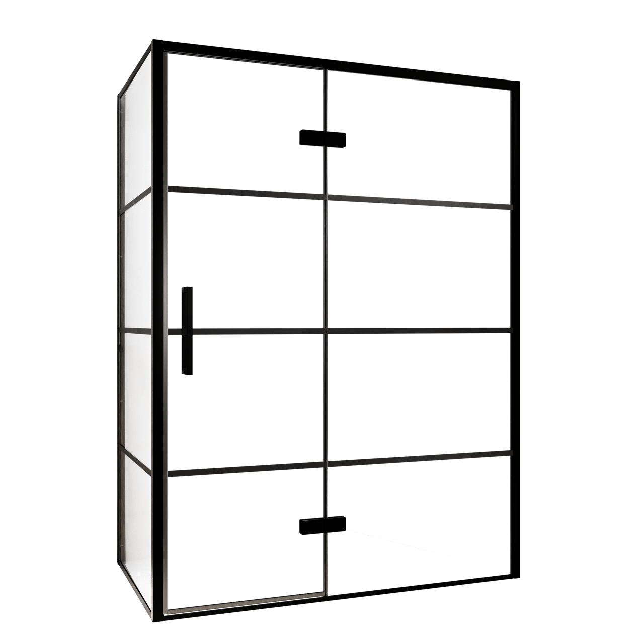 Balmani Senses Design douche en coin avec porte pivotante