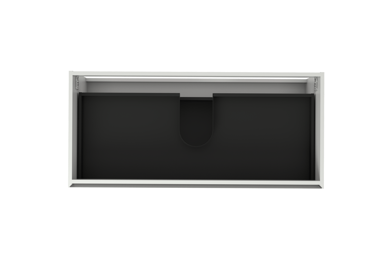 Balmani Mitra zwevende wastafelonderkast 120 x 55 cm mat wit 2 lades