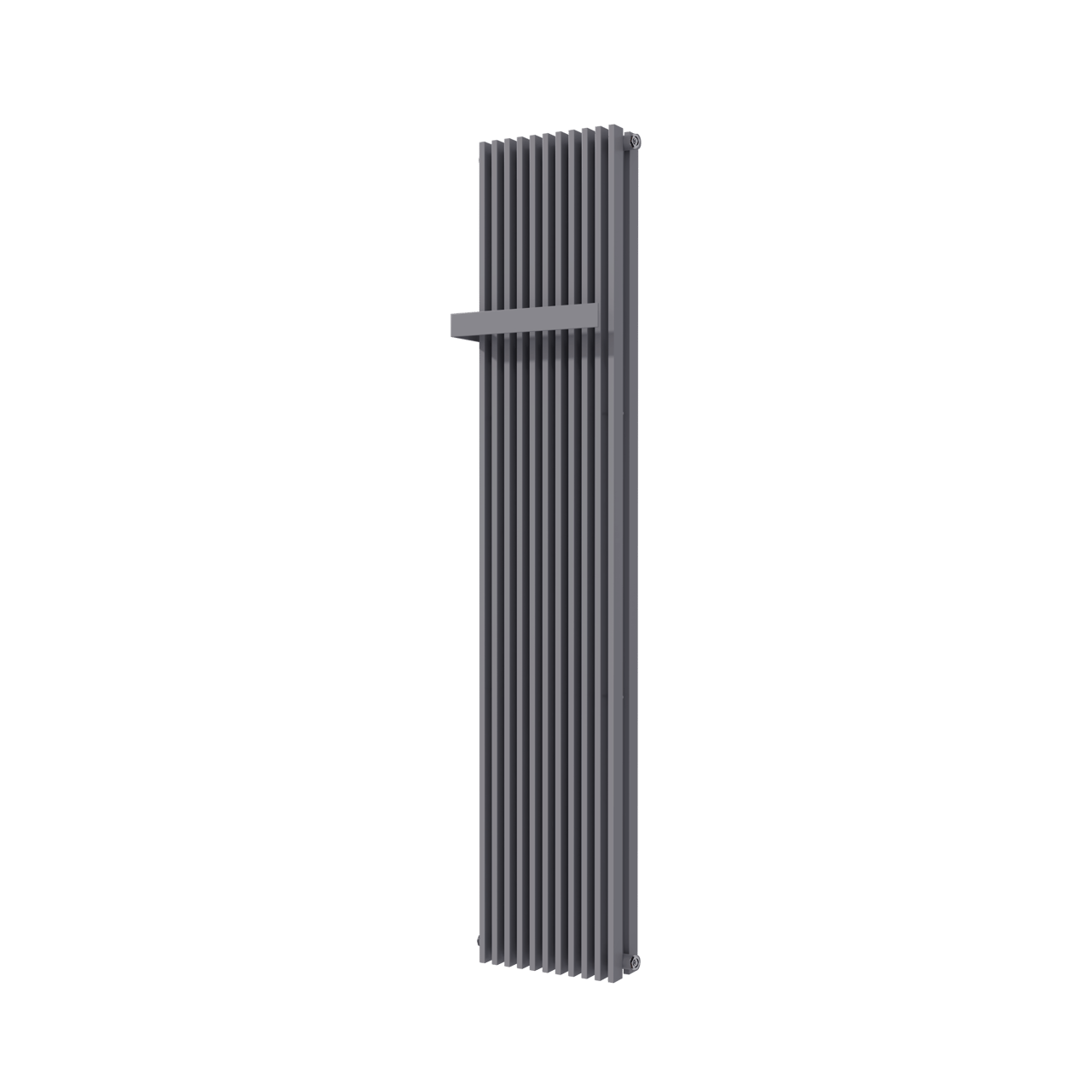 Vipera Corrason dubbele badkamerradiator 40 x 180 cm centrale verwarming antraciet grijs zij- en middenaansluiting 2.238W