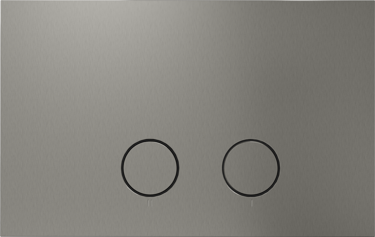 Perola Betätigungsplatte: Brushed CoolMetal, für UP320 oder UP720 Spülkasten