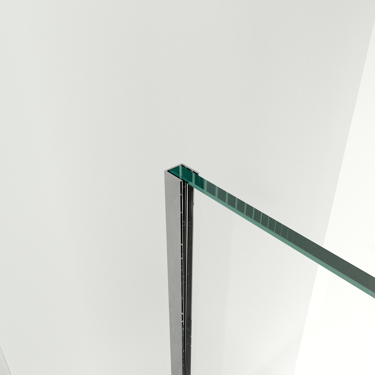 Balmani Modular Deckenhalterung, 200 cm, Chrom