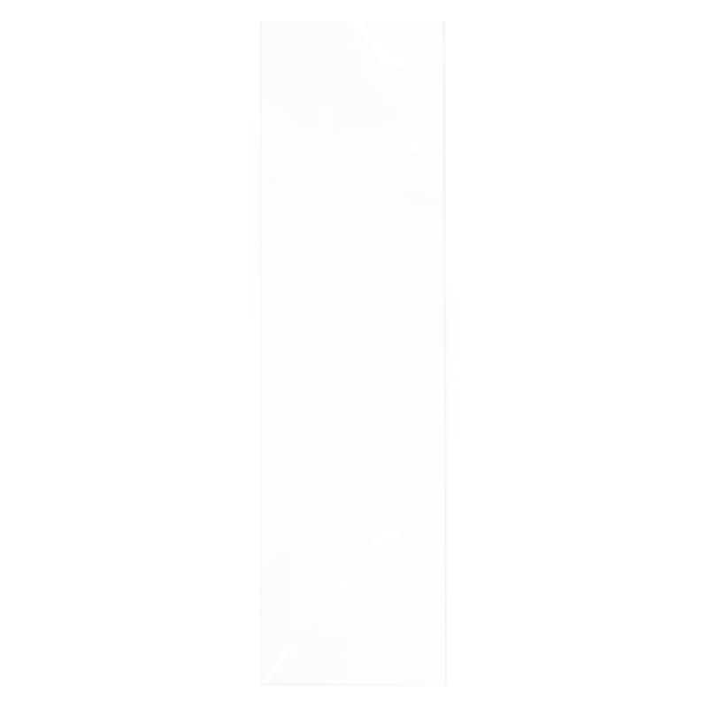 Linie Wall Duschrückwand: 90 x 260 cm, Acryl, Weiß Glänzend