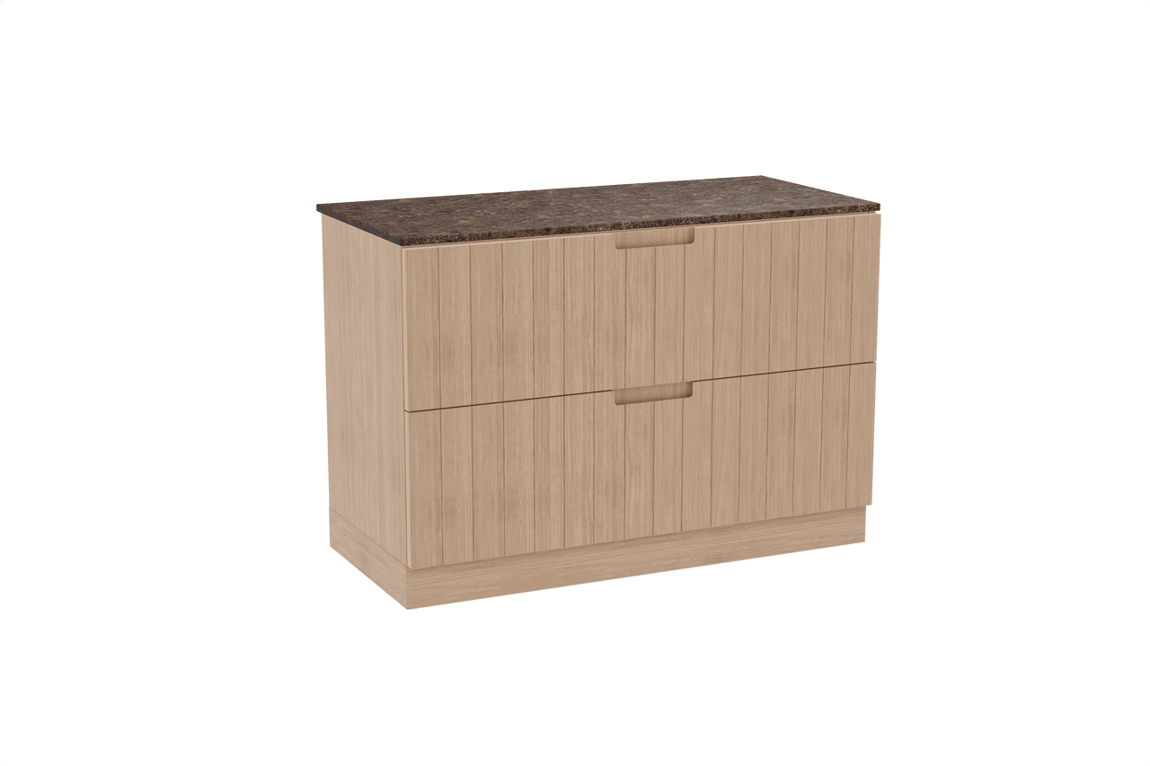 Balmani Adagio badkamermeubel met Stretto wastafelblad voor waskom(men)