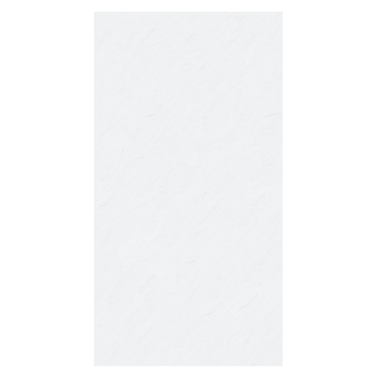 Balmani Zeno douchewandbekleding 120 x 120 x 220 cm composietmarmer mat wit leisteenstructuur