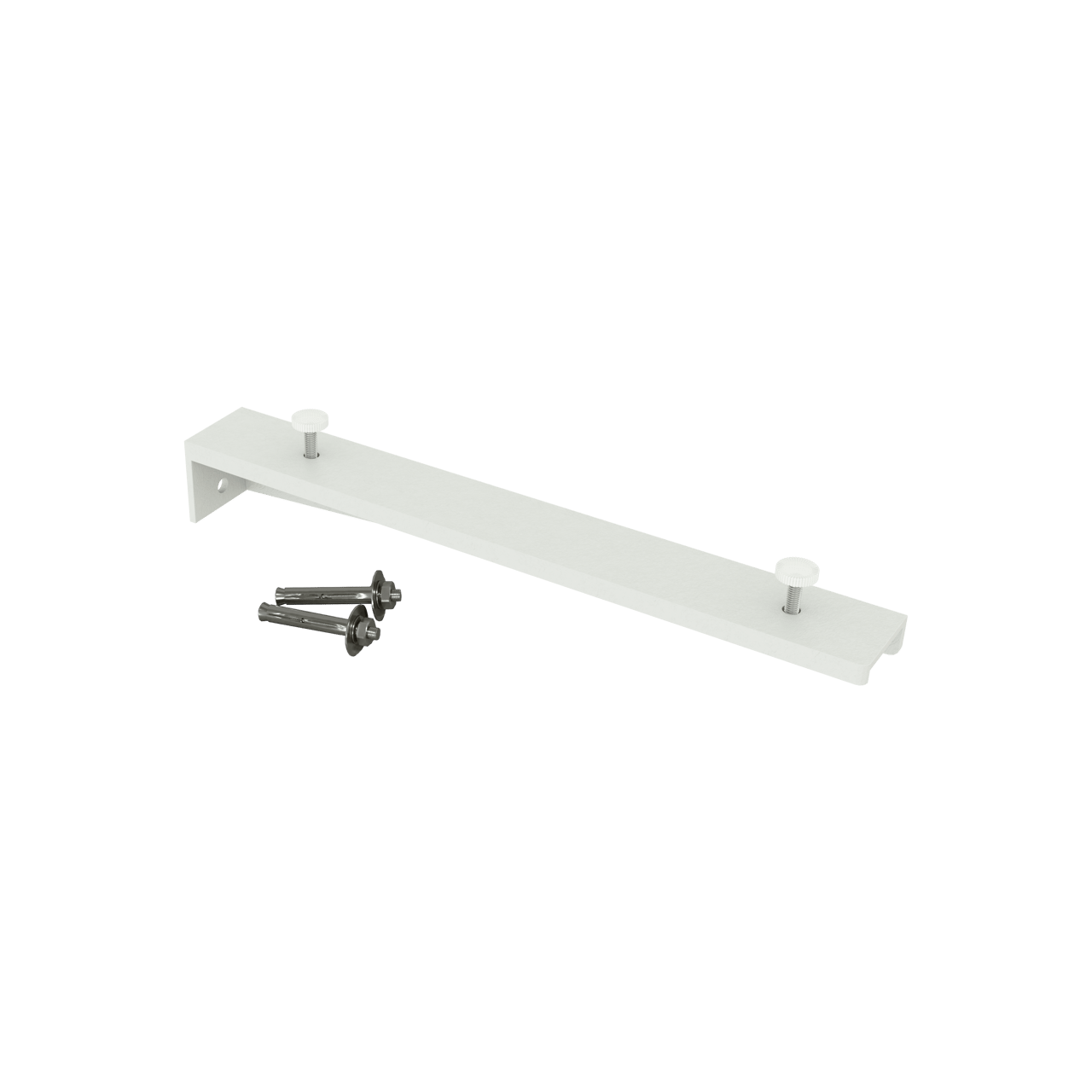 Storke Edge Modulo hängendes Möbelstück Set: 75 x 52 cm, Weiß matt, mit Mata High Einzelwaschtisch im Solid Surface Weiß matt und Soto Badspiegel